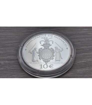 10 euro Monaco 2014 -  
 Thème:  10 Euro Argent 2014 sur le thème du « Port Hercule de Monaco » (Portus Herculis Monœci, est le