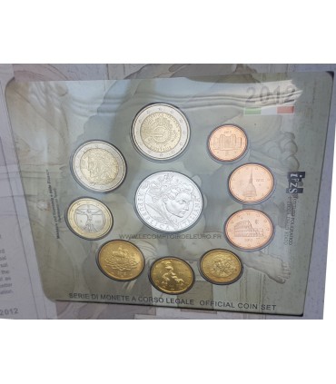 BU ITALIE 2012 type 2 - 
Coffret qualité BU année 2012 comprenant 10 pièces.

Description

 

Ce coffret regroupe les 8 pièces d