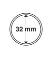 CAPSULES 32 MM -  CAPSULES DE PROTECTION POUR LES PIECES DE 3€  SLOVENIE
Les capsules transparentes pour monnaies de Leuchtturm