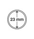 CAPSULES 23 MM -  CAPSULES DE PROTECTION POUR LES PIECES DE 1€
 
Les capsules transparentes pour monnaies de Leuchtturm - la p