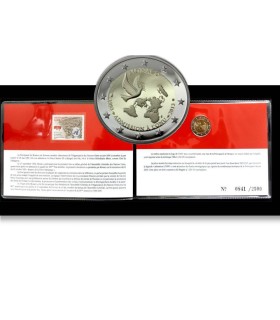 ENCART MONACO 2013 - 
	 

	 

	Description:

	Encart officiel Monégasque du musée des timbres et des monnaies émis à seulement 2