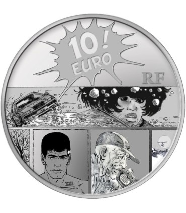 10 Euro BANDE DESSINÉE XIII 2011 - Description :
 
Cette année, la Monnaie de Paris met à l’honneur la bande dessinée « XIII »