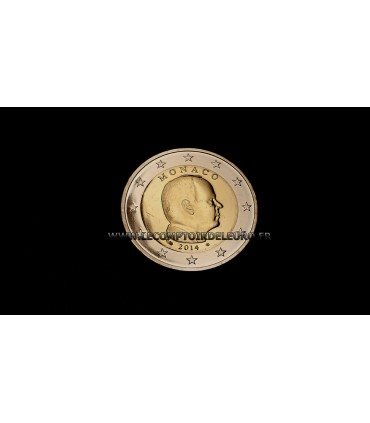 Rouleau 2 euro Albert Monaco 2014 - 
	Caractéristiques: Rouleau de banque original de  2 euro Monaco Albert 2014

	Composition: 