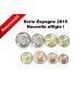 Série Espagne 2015 Felipe VI - Série de  8  pièces réunissant la 1 cent à 2 euros  Espagne  2015 incluant les pièces de 1€ et 2€