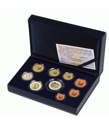 BE ESPAGNE 2011 - Description:
 
Série Espagne en coffret belle épreuve comprenant les 8 pièces de 1c à 2€ au millésime 2011 ave
