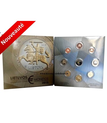 Coffret Belle Épreuve Lituanie 2015 -  
Description:
 
Série en Coffret Officiel  Belle Epreuve BE  2015 réunissant  8 pièces
