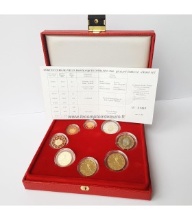 BE MONACO 2006 - Descriptif : MONACO : le magnifique coffret EURO BE 2006 de Monaco à l'effigie de S.A.S. le Prince Albert II . 