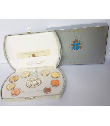 BE VATICAN 2003 - BE VATICAN 2003

 

Description:

Superbe coffret 2003 à l'éffigie du pape  Jean Paul II  réunissant les pièce