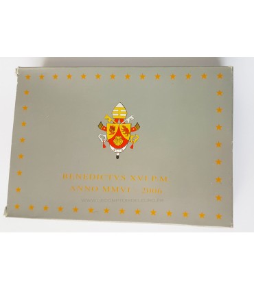 BE VATICAN 2006 - BE VATICAN 2006

 

Description:

Série en Coffret Officiel BE 2006 de BENOIT XVI contenant 8 pieces du 1c au 
