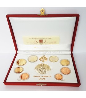 BE VATICAN 2008 - BE VATICAN 2008

 

Description:

Série en Coffret Officiel BE 2008 de BENOIT XVI contenant 8 pieces du 1c au 
