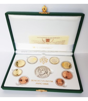 BE VATICAN 2010 - BE VATICAN 2010

 

Description:

Série en coffret officiel BE 2010 de BENOIT XVI contenant 8 pieces du 1c au 