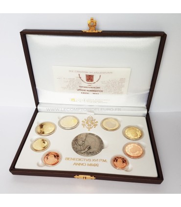 BE VATICAN 2011 -  

BE VATICAN 2011

      Superbe coffret 2011 à l'effigie du pape  Benoit XVI  réunissant les pièces de 1 cen