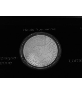 10 Euro HAUTE NORMANDIE - caractéristiques
 
Diamètre: 29,00 mm
Poids: 10,00 g
Métal: Argent 925/1000
Faciale: 10 €
Qualité: UNC