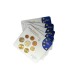 BU Allemagne 2003 -  

Lot de 5 coffrets annuels comprenant les 8 pièces de 1 cent à 2 Euros au millésime 2003.

Tirage: 180 000