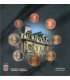 BU BENELUX 2003 - 3 séries complètes millésimées 2003 de 1 cent à 2 euro des Pays-Bas, de la Belgique et du Luxembourg ainsi qu'