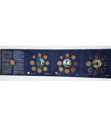 BU BENELUX 2007 - Emis conjointement par la Belgique, les Pays-Bas, et le Luxembourg, ce coffret contient les 8 pièces 2007 de c