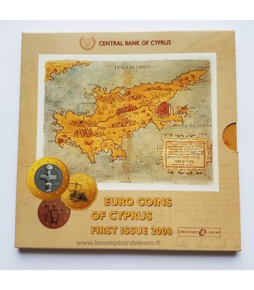 BU Chypre 2008 - Description:

Le coffret BU 2008 a été tiré à 70 000 exemplaires pour le monde entier.

Les 3 ornements des piè