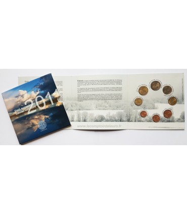 BU ESTONIE 2011 - Le 1er BU de l'Estonie ( Série Compléte de 1 cents à 2 euro 2011).
 qualité des pièces, Brillant universel