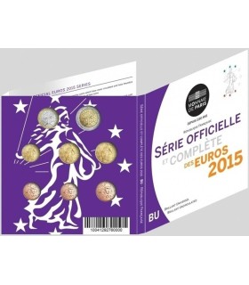 Coffret brillant universel France 2015 - Description

 

Coffret BU année 2015 comprenant une série de 8 pièces de 1 cent à 2 Eu