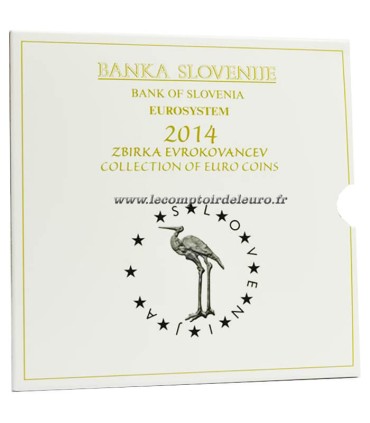 Coffret brillant universel Slovénie 2014 - Description: 
coffret brillant universel  de Slovénie de l'année 2014,soit 8,88€ de v