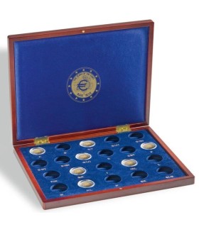 COFFRET 2Euro 2012-10 ANS -  
                        COFFRET COMPLET DE LUXE AVEC CAPSULES ET LES 21 PIECES.
 
Coffret numis