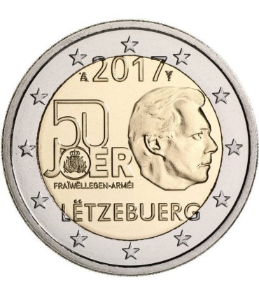 Coincard Luxembourg 2017 - Coincard Luxembourg 2017 

"50ème anniversaire du Volontariat dans l'Armée"

 

Tirage : 7 500 exempl