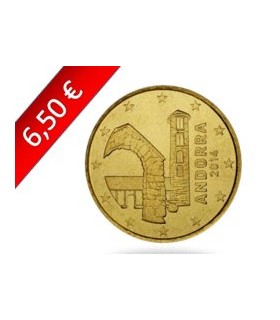 Pièces euro d'Andorre 2014 au détail - 
	Faites votre choix parmis les pièces de 5 cents ,10 cents,20 cents ,50 cents ,1 euro, 2
