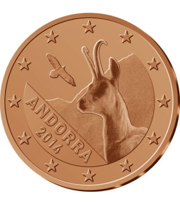 Pièces euro d'Andorre 2014 au détail - 
	Faites votre choix parmis les pièces de 5 cents ,10 cents,20 cents ,50 cents ,1 euro, 2