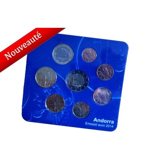Starterkit Andorre - Premières pièces en Euro officielles mises en circulation et réservées uniquement aux Andorrans
rareté de 
