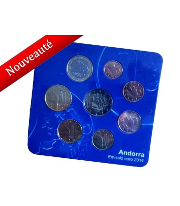 Starterkit Andorre - Premières pièces en Euro officielles mises en circulation et réservées uniquement aux Andorrans
rareté de 