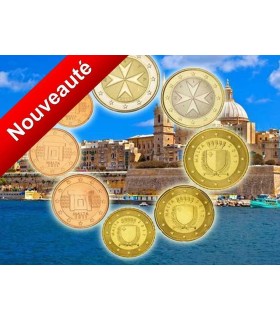 Série Euro Malte 2016 - Tirage: 30 000 exemplaires - Série Euro Malte 2016 -  Le Comptoir de l'Euro  