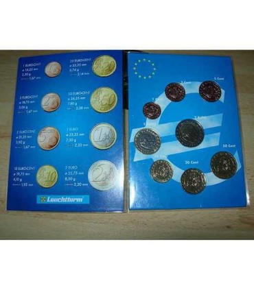 série monaco 2001 - série de pièces Monaco 2001
 
 
pièces de la 1 cent à la 2€ à l'effigie du prince Rainier III placées sous e