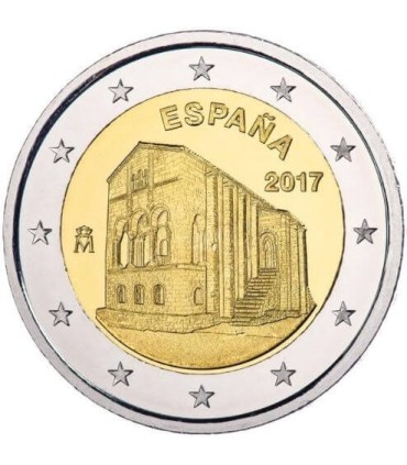2 Euro Espagne 2017 Eglise Santa Maria