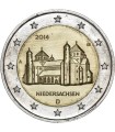 2€ ALLEMAGNE 2014 Église Saint Michel de Hildelsheim