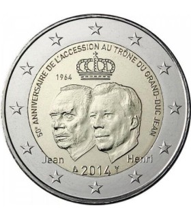 2 euro commemorative Luxembourg 2014