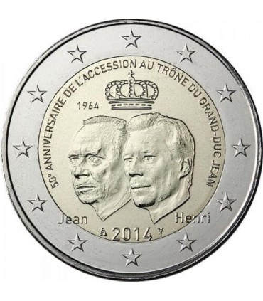 2 euro commemorative Luxembourg 2014