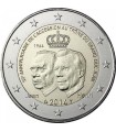 2 euro commemorative Luxembourg 2014 Grand Duc Jean