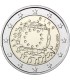 2 Euro Irlande Drapeau