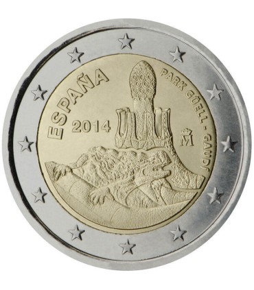 2 euro commémorative   ESPAGNE 2014
