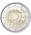 2 Euro Espagne 2015 Drapeau