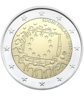 2 Euro Finlande 2015 - Drapeau