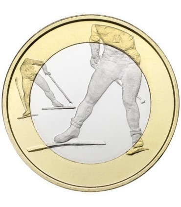 5 euro Finlande 2016 ski de fond