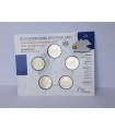 5 x 2 euro Allemagne 2017 BU