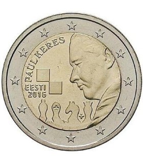 2 Euro Estonie Paul keres 2016