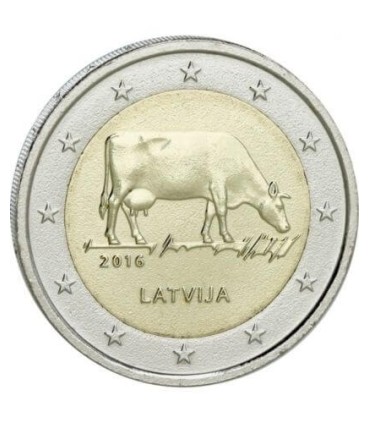 2 Euro Lettonie 2016
