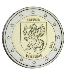 2 Euro Lettonie 2016 Vidzeme