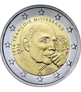 2 Euro France 2016 Mitterrand