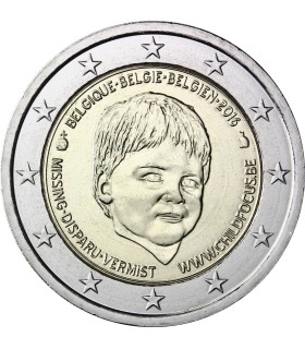 2 Euro Belgique 2016 Child Focus