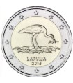 2 euro Lettonie 2015 Cigogne