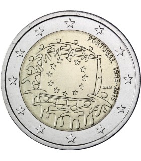 2 Euro Portugal 2015 Drapeau